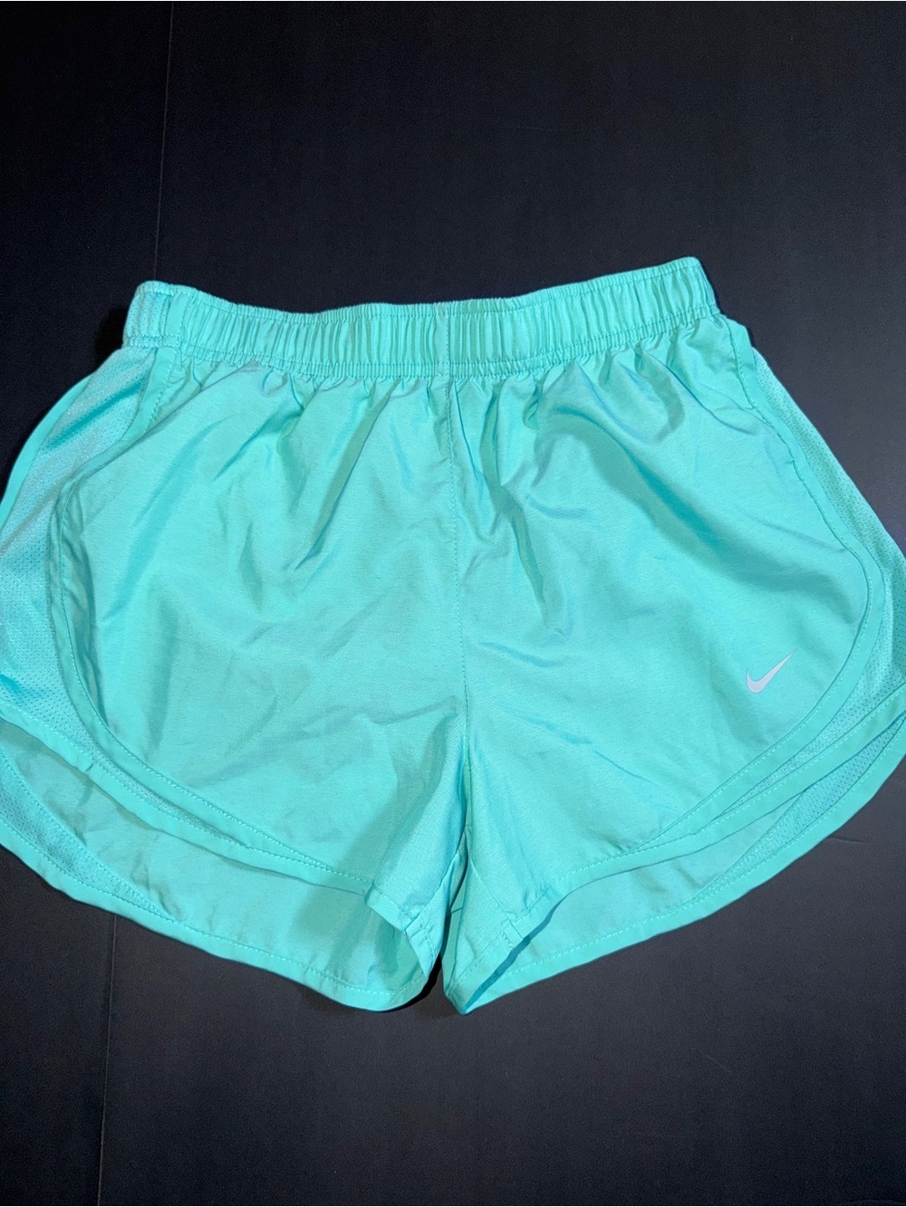 Nike Women's Teal/Aqua Athletic Running Shorts